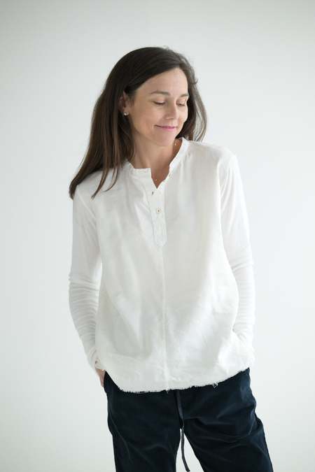 H+ Hannoh Wessel Jacket Vittoria - Blue Stripe Seersucker