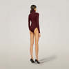 Wolford Colorado Bodysuit - Midnight Red - Thumbnail 2