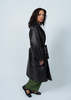 Antipast Nylon Long Coat - Black - Thumbnail 2