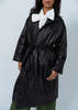 Antipast Nylon Long Coat - Black - Thumbnail 4