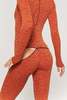 MONOSUIT Turtleneck Long Sleeve Full ECO Bodysuit - Orange - Thumbnail 3