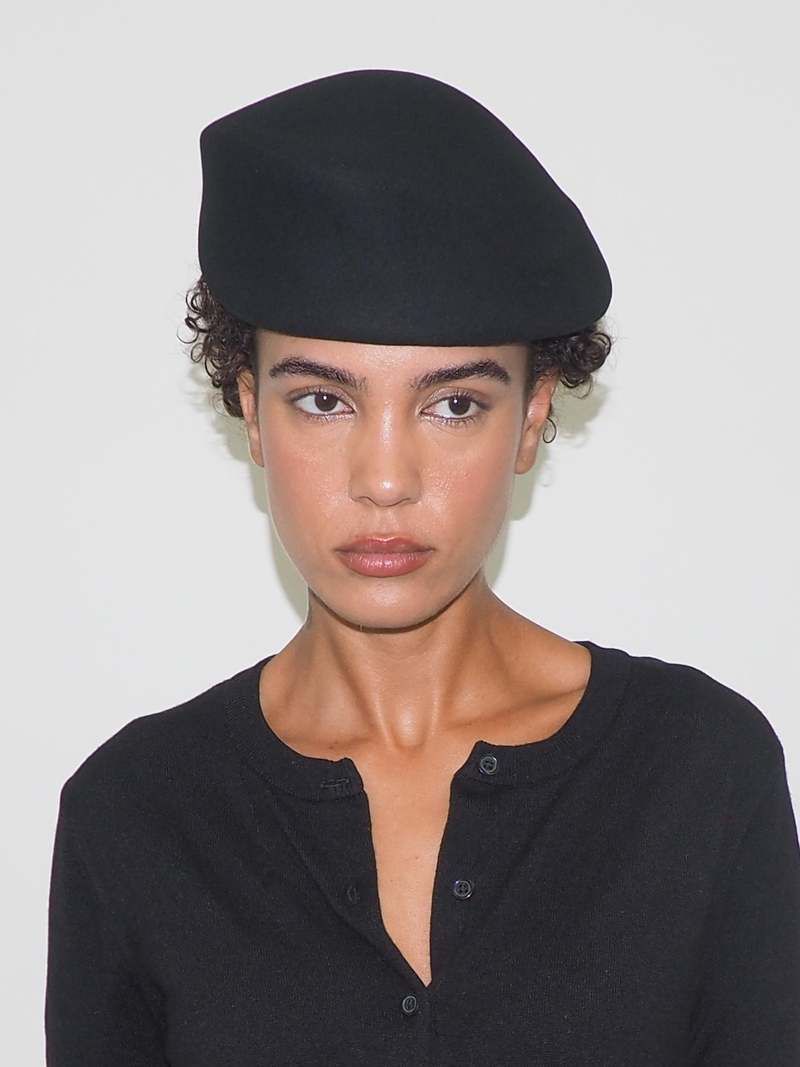Clyde Sazy Beret - Black
