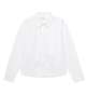 The Great. Cropped Oxford Shirt - Thumbnail 4