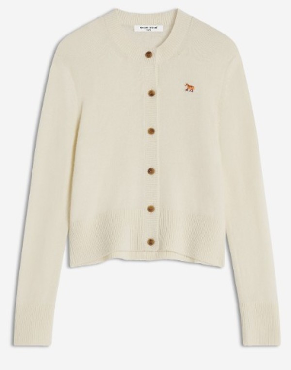 Maison Kitsun Cardigan - Ecru