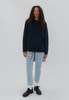 Still Here New York Snap Collar Knit Sweater - Thumbnail 1
