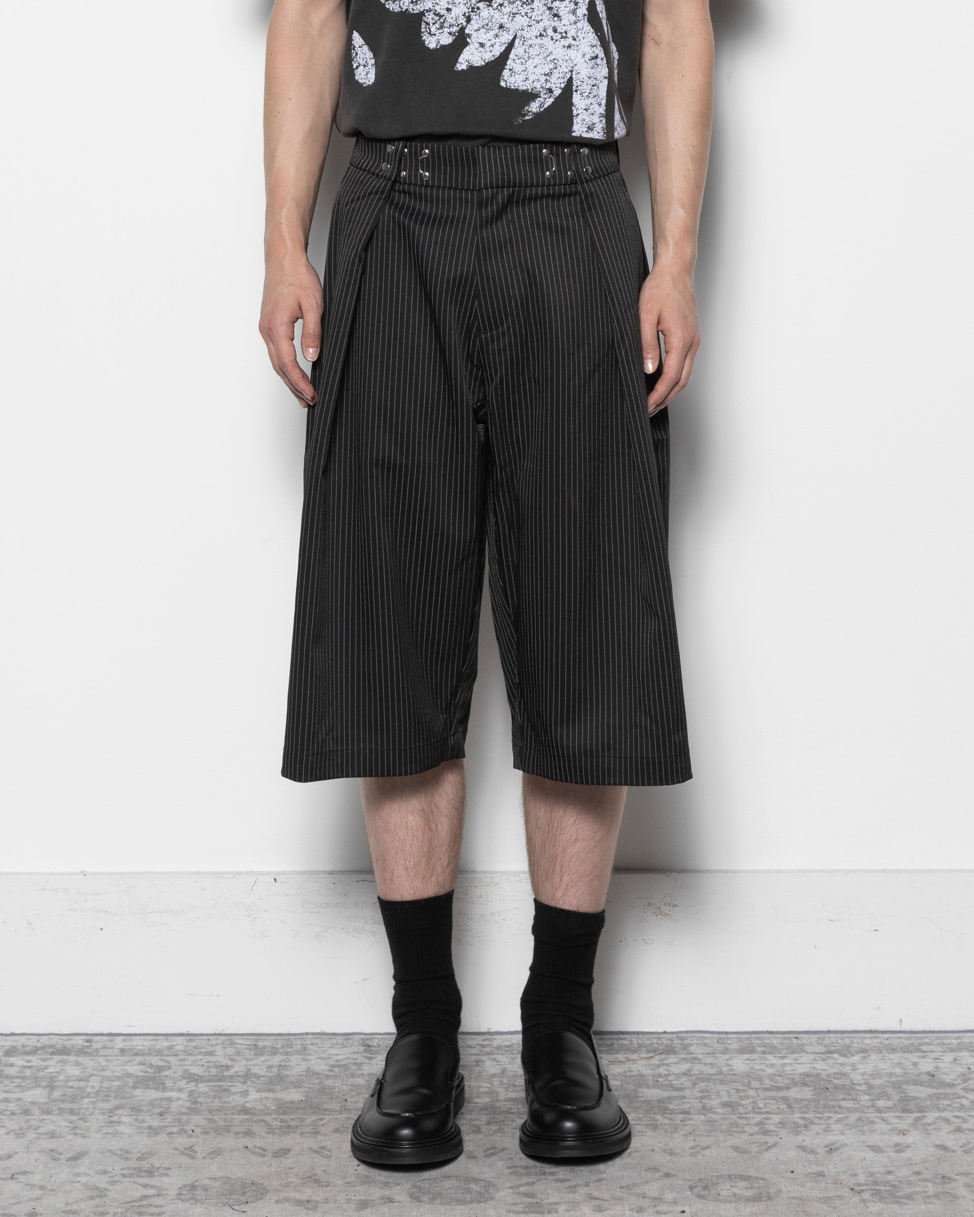 Basketcase Caldwell Pinstripe Shorts | Garmentory