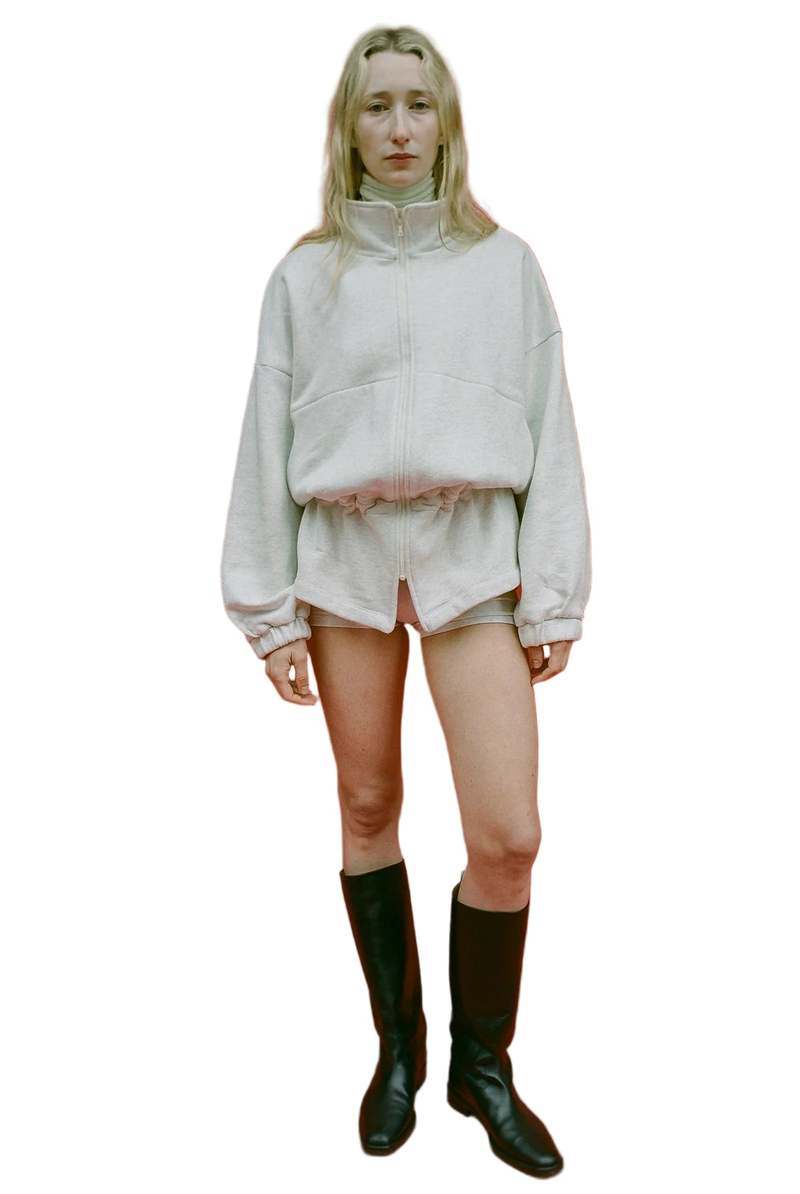 Gil Rodriguez Fleece City Jacket - Ash Grey