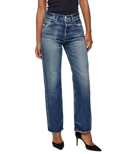 Martine Rose Cross hatch jeans - blue | Garmentory