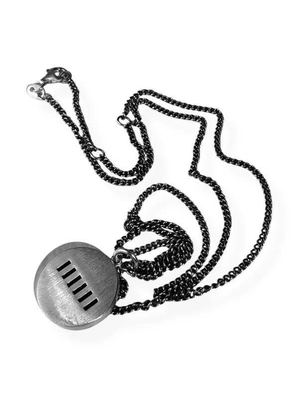 SERGE DENIMES x MACHUS Skull Coin Necklace