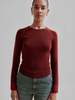 SAYAKA DAVIS NEW YORK Combo Ribbed Crewneck Sweater - Thumbnail 1