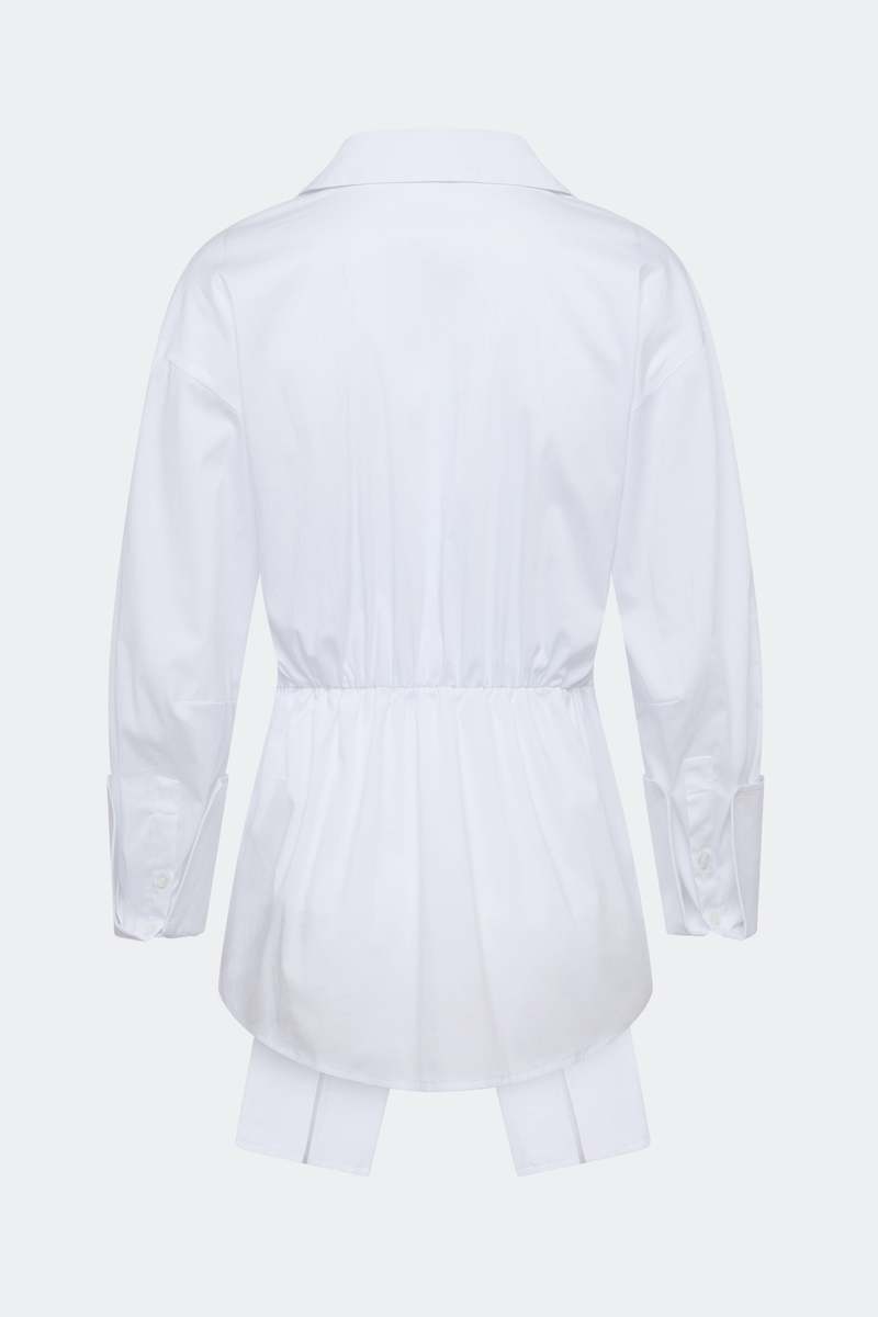 Simon Miller Inna Poplin Top - Macadamia