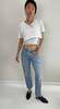Levi's Vintage 90s 501 Button Fly Boyfriend Jeans - Faded Light Wash 30x29 - Thumbnail 11