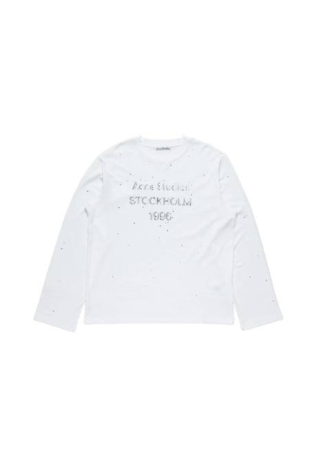 Acne Studios 長袖カットソー 1996 ホワイト Buy Acne Studios Logo 1996 Long-Sleeve T-Shirt 'White