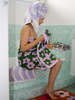 Mosey Me Flowerbed Bath Towel  - Thumbnail 3