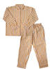 Mosey Me Mango Seersucker Long Pyjama Set - Thumbnail 1