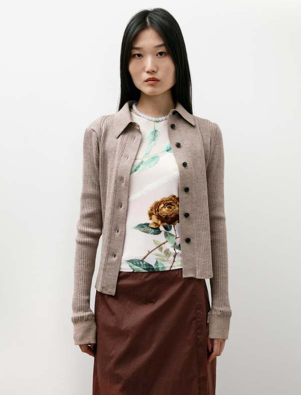 mfpen Knitted Rib Shirt