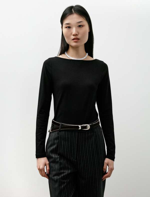 Sunspel Slack Neck LS Top