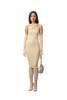 Isa Boulder Argyle Tank Knit Dress - Off White - Thumbnail 1