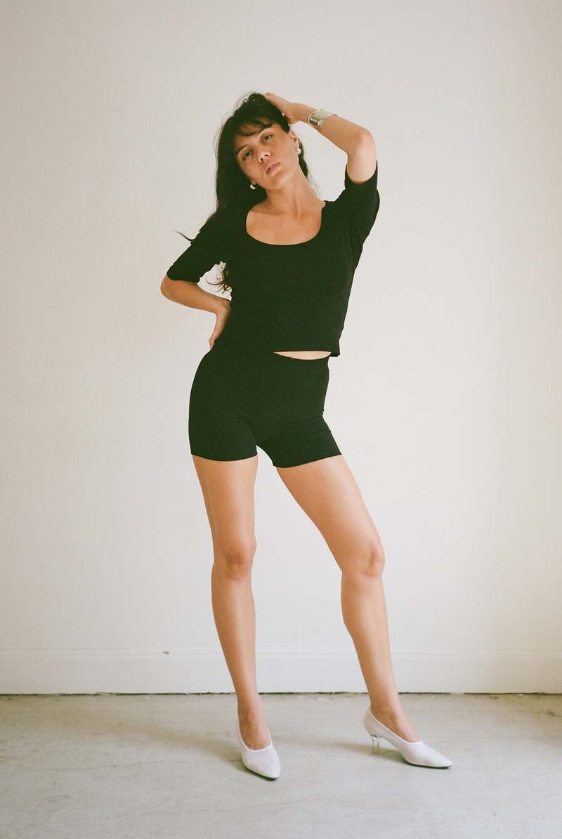 Gil Rodriguez Celine Half-Sleeve Top