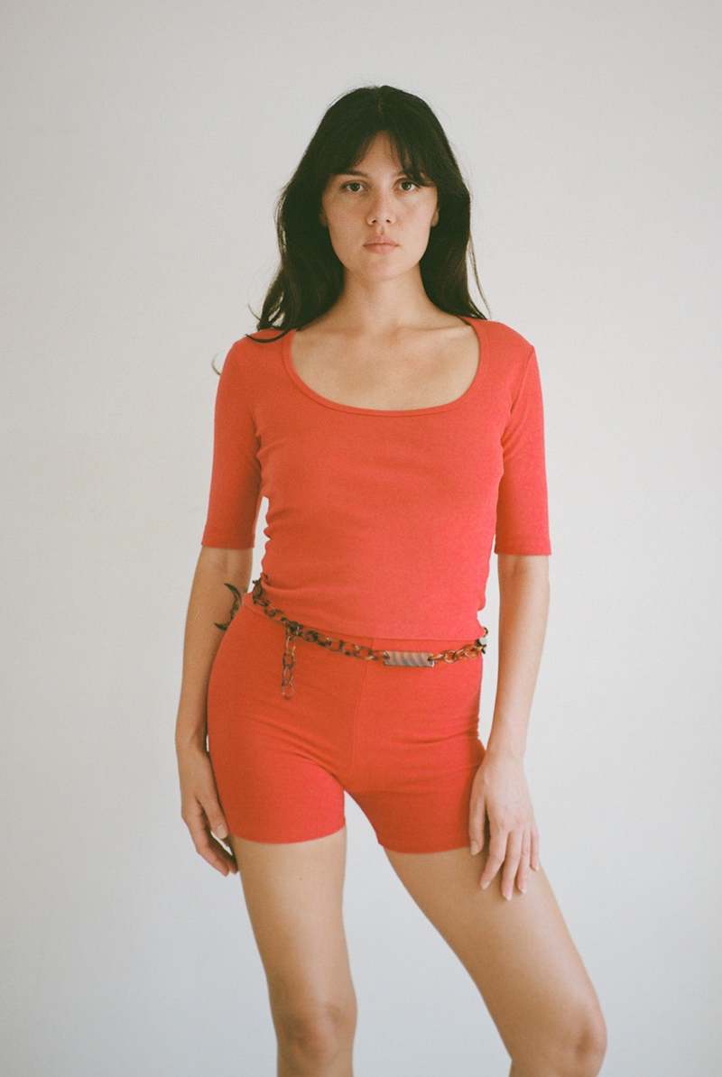 Gil Rodriguez Celine Half-Sleeve Top