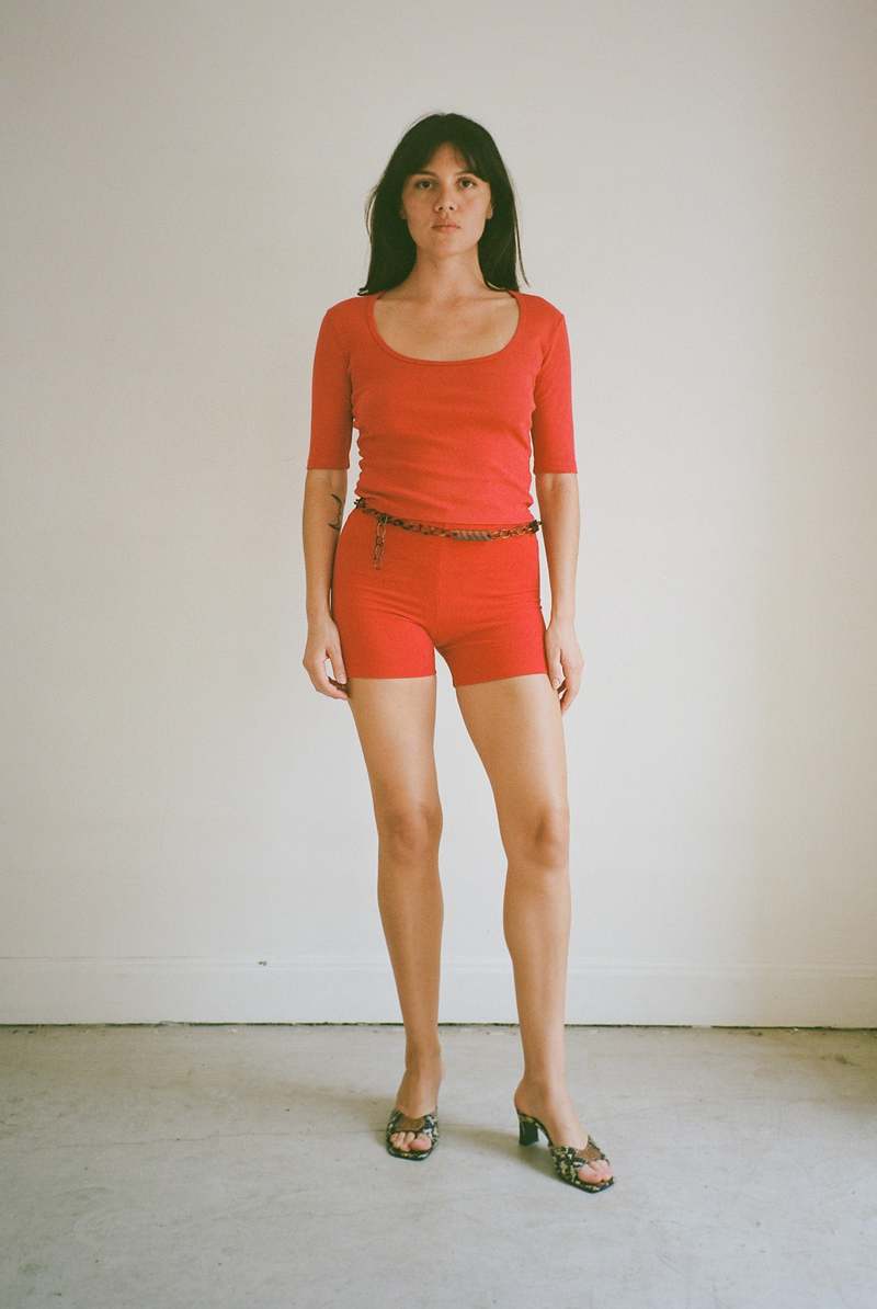 Gil Rodriguez Celine Half-Sleeve Top