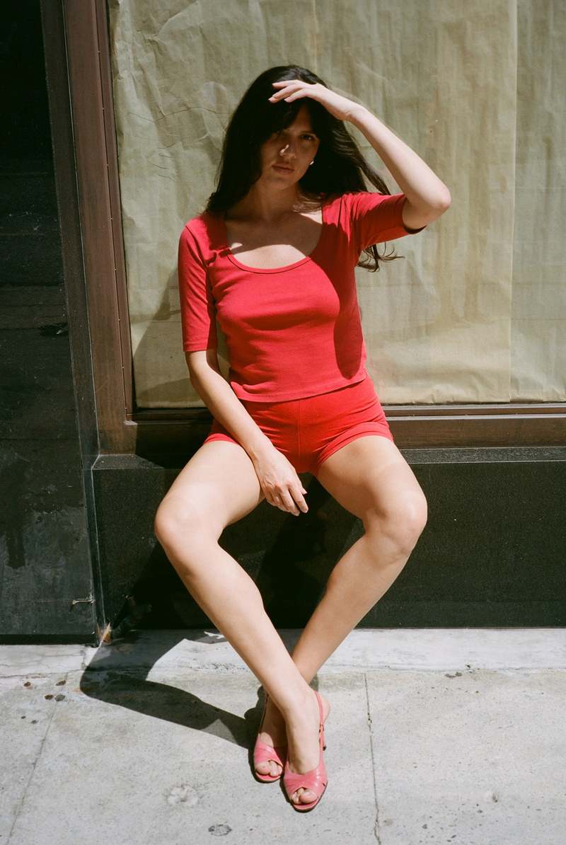 Gil Rodriguez Celine Half-Sleeve Top