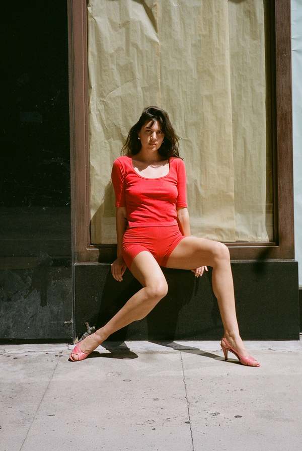 Gil Rodriguez Celine Half-Sleeve Top