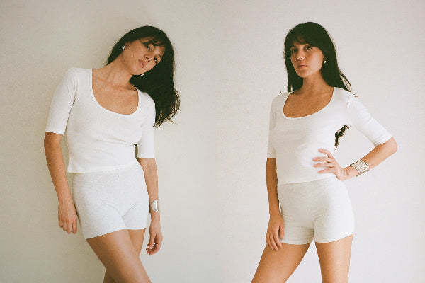 Gil Rodriguez Celine Half-Sleeve Top