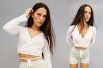 Gil Rodriguez Sarita Wrap Top - Thumbnail 1