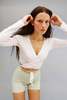 Gil Rodriguez Sarita Wrap Top - Thumbnail 6