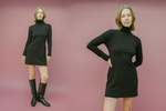 Gil Rodriguez Turtleneck L/S Bellevue Mini Dress - Thumbnail 1