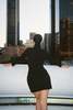 Gil Rodriguez Turtleneck L/S Bellevue Mini Dress - Thumbnail 3