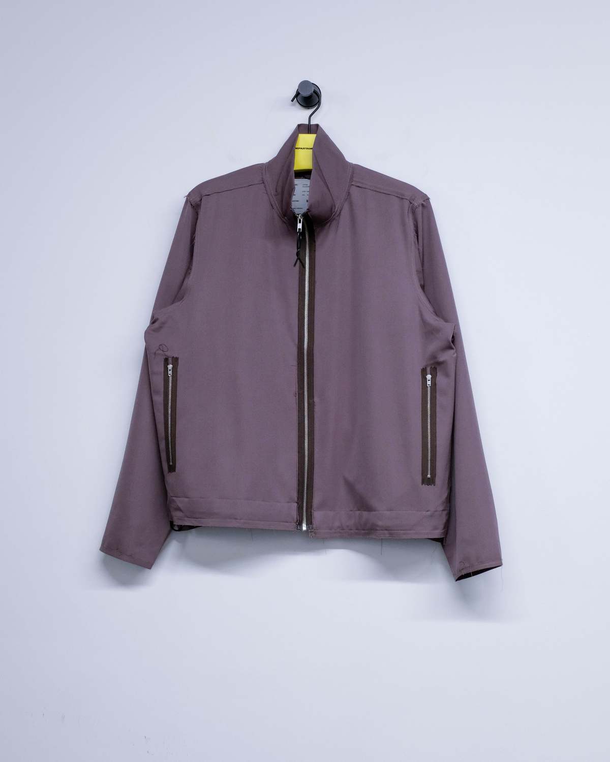 CAMIEL FORTGENS 70’S JACKET WOOL / LILA Camiel Fortgens Wool Track Jacket | Garmentory