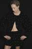 Marlies Grace Jackie Top - Black Velvet Embroidery - Thumbnail 5