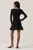 ASTR The Label Carlene Sweater Dress - Black - Thumbnail 2