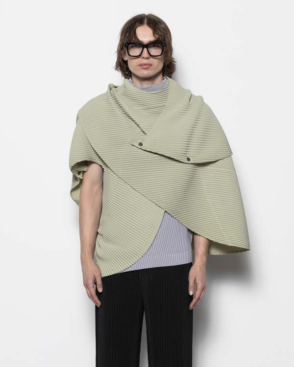 Homme Plissé Issey Miyake Stone Cloud Vest | Garmentory