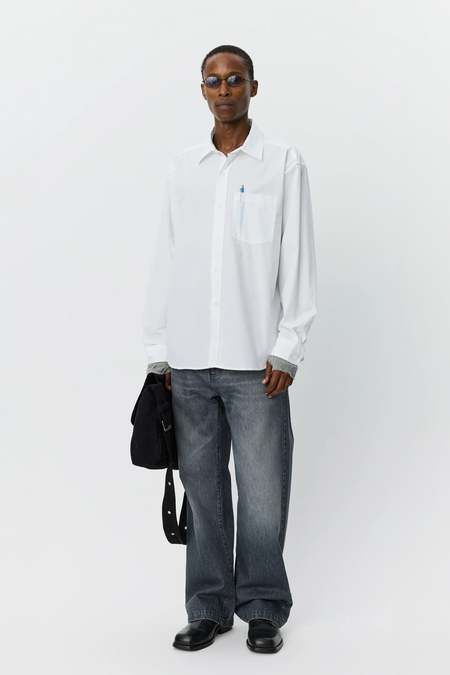 mfpen Frame shirt - black tartan check | Garmentory