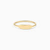 Thatch Stacking Signet Ring - Thumbnail 1