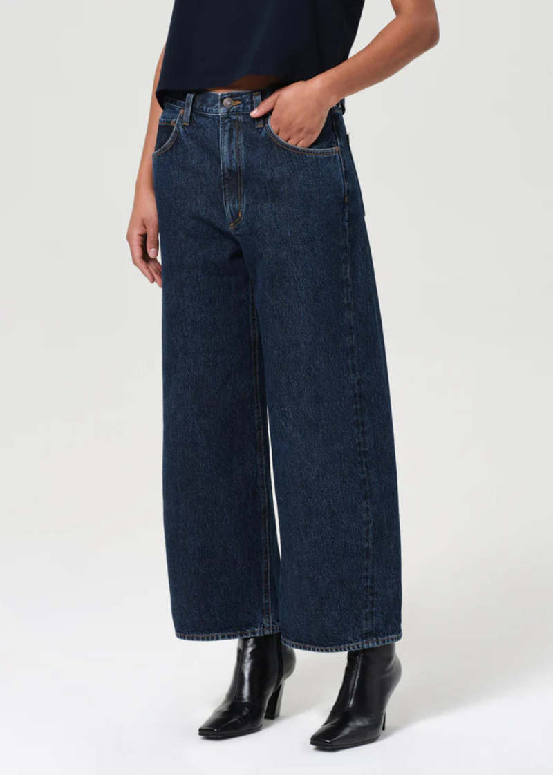 AGOLDE Low Curve Jean Crop