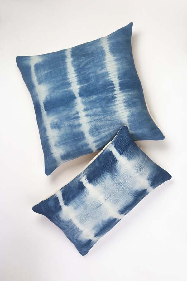 Archive New York Shibori Nubby Pillow - Indigo Archive New York Shibori Nubby Pillow - Indigo