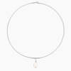 Thatch Colette Pearl Choker Necklace - Rhodium Plated - Thumbnail 1