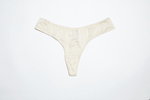 WHAM Organic Silk Thong - Champagne - Thumbnail 1