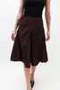 Talia Byre Pencil Skirt - Burgundy - Thumbnail 5