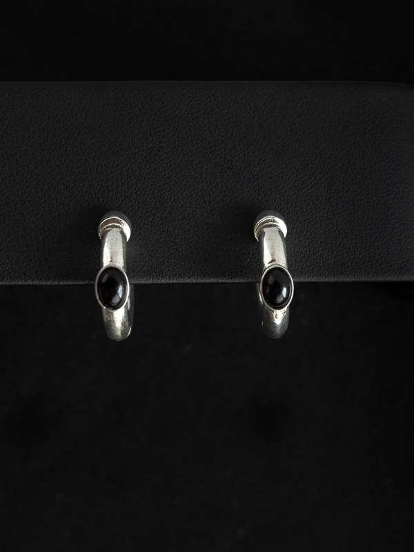 MAANCY Day and Night Reversible Hoop Earrings MAANCY Day and Night Reversible Hoop Earrings