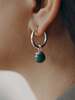 MAANCY Interchangeable Drop Hoop Earrings - Thumbnail 3