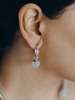 MAANCY Interchangeable Drop Hoop Earrings - Thumbnail 5