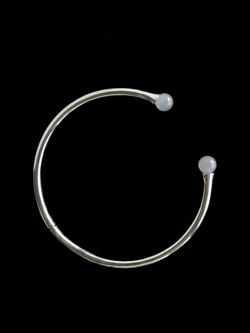 MAANCY Interchangeable Fluted Collar Necklace