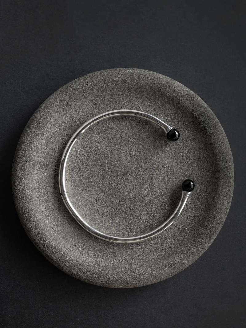 MAANCY Interchangeable Fluted Collar Necklace