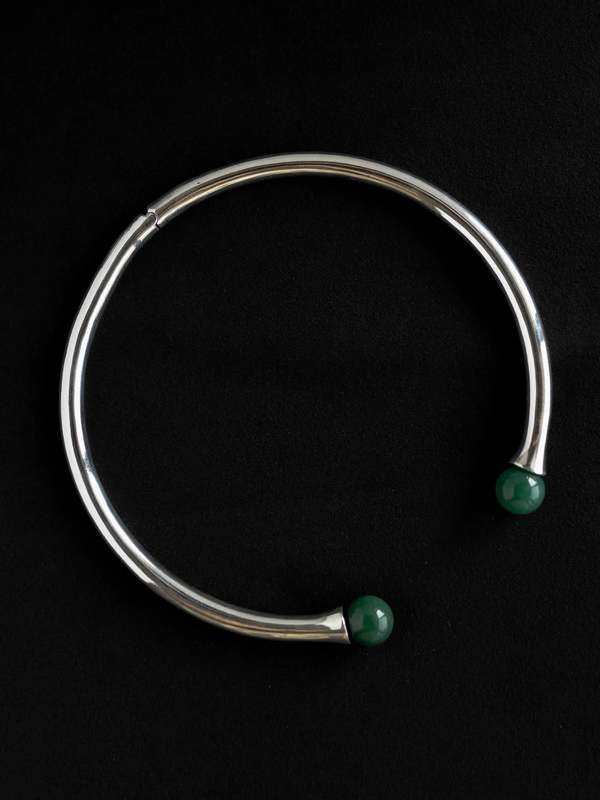 MAANCY Interchangeable Fluted Collar Necklace