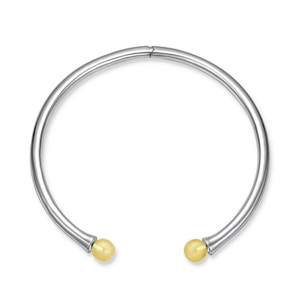 MAANCY Interchangeable Fluted Collar Necklace